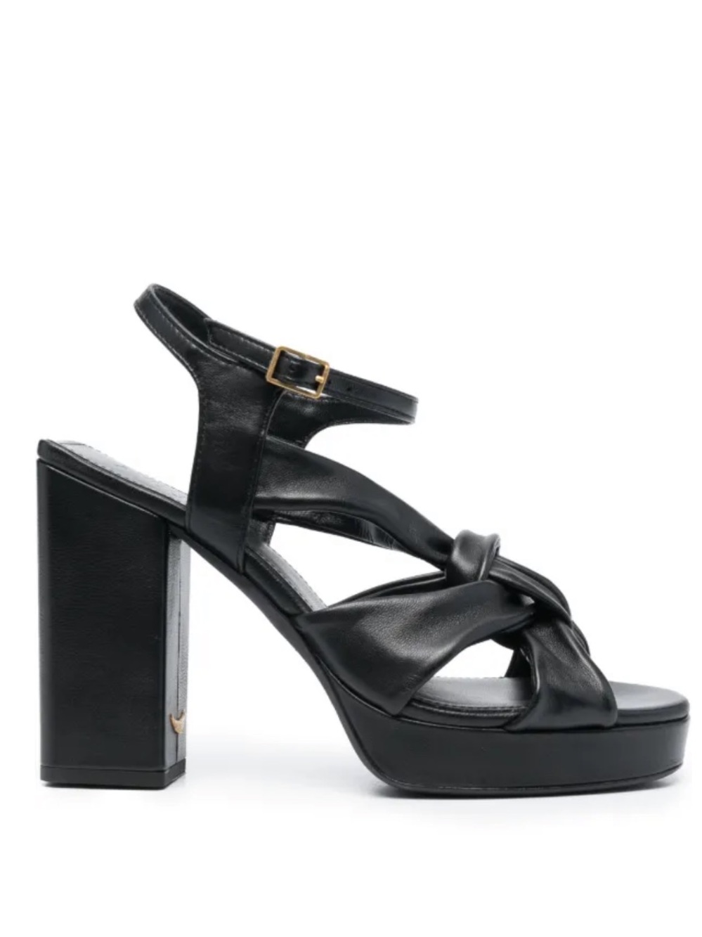 Zadig&Voltaire Forget Me Knot leather sandals size 9, new without box